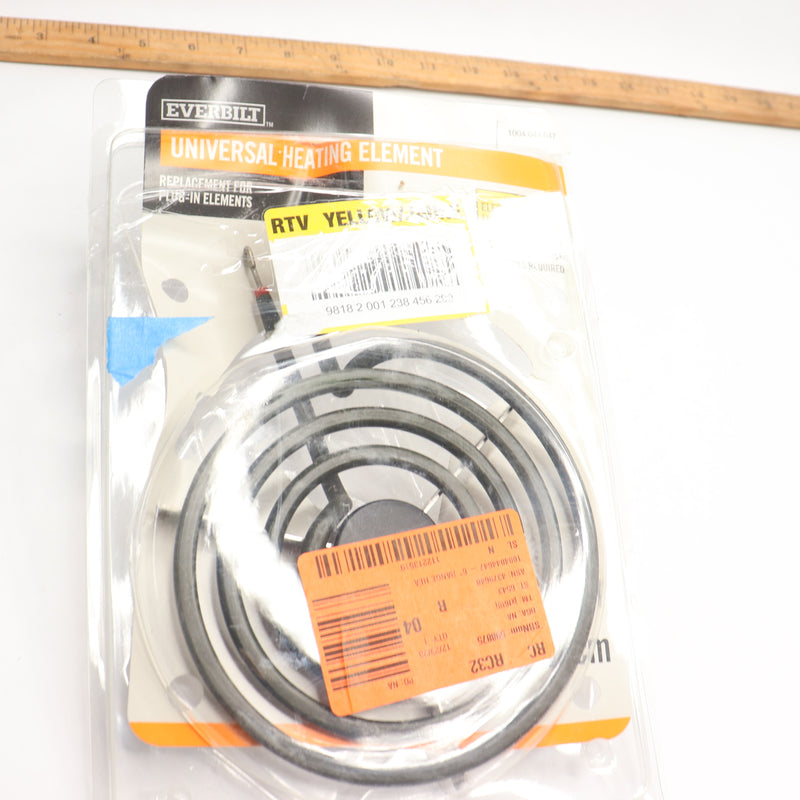 Everbilt Universal Burner Element For Electric Ranges Black 6" 1004044647