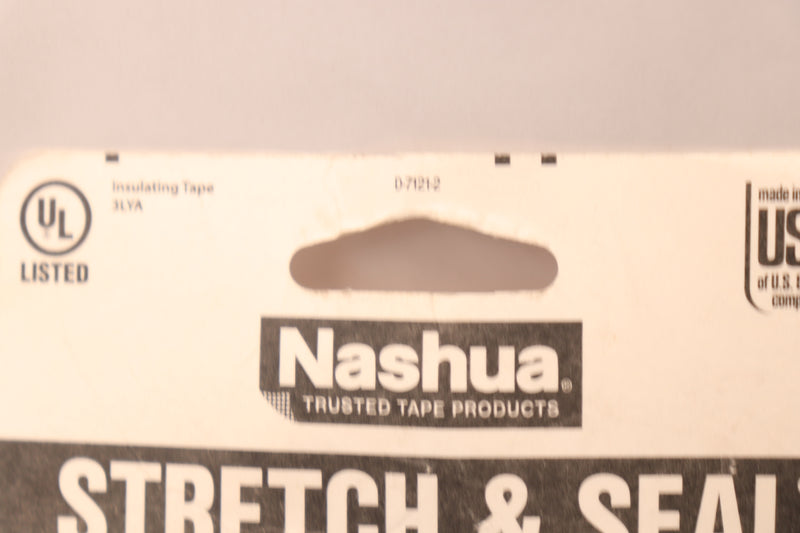 Nashua Stretch & Seal Self-Fusing Silicone Tape White 1" x 10' D-712-2