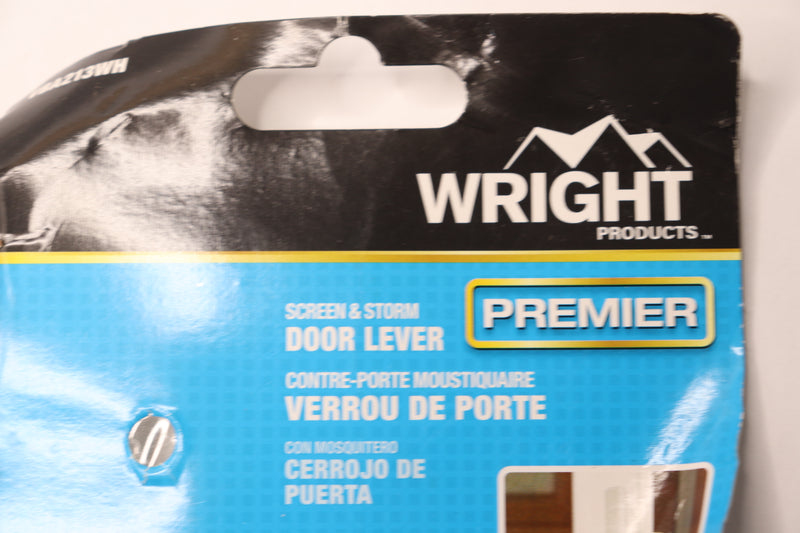 Wright Products Bayfield Surface Latch White VBA213WH