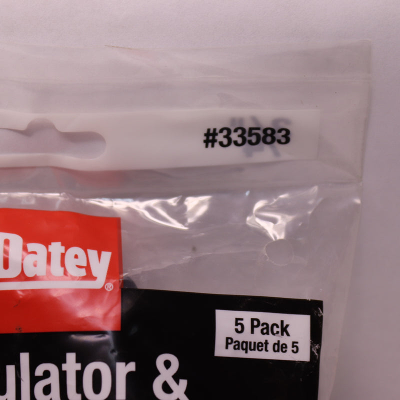 (5-Pk) Oatey Insulator & Suspension Clamp 3/4" 33583