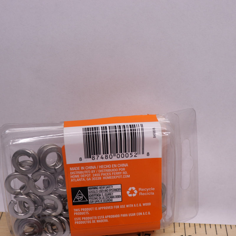 (50-Pk) Everbilt Lock Washers Stainless Steel 5/16" 427736