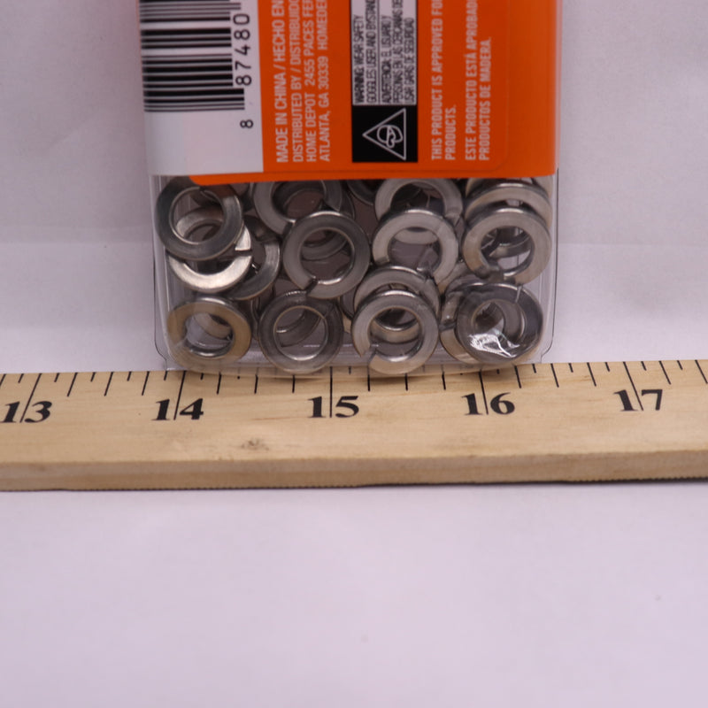 (50-Pk) Everbilt Lock Washers Stainless Steel 5/16" 427736