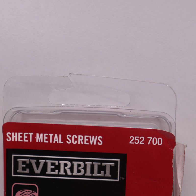 (93-Pk) Everbilt Phillips Pan-Head Drive Sheet Metal Screws Zinc-Plated