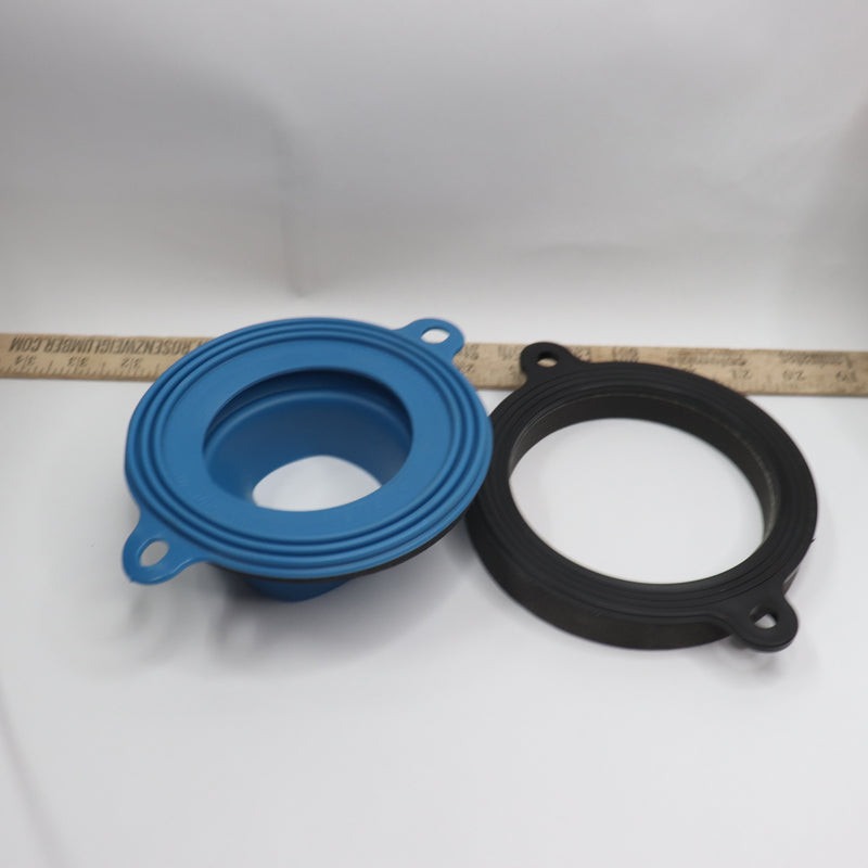 Fluidmaster Universal Toilet Bowl Gasket ‎Rubber 7530 No Hardware