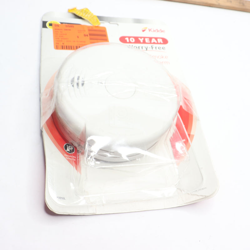 Kidde Smoke Detector with Photoelectric Sensor Sealed Battery White P301