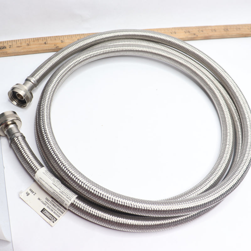 Everbilt Washing Machine Supply Line 3/4" FHT x 3/4" FHT x 96"