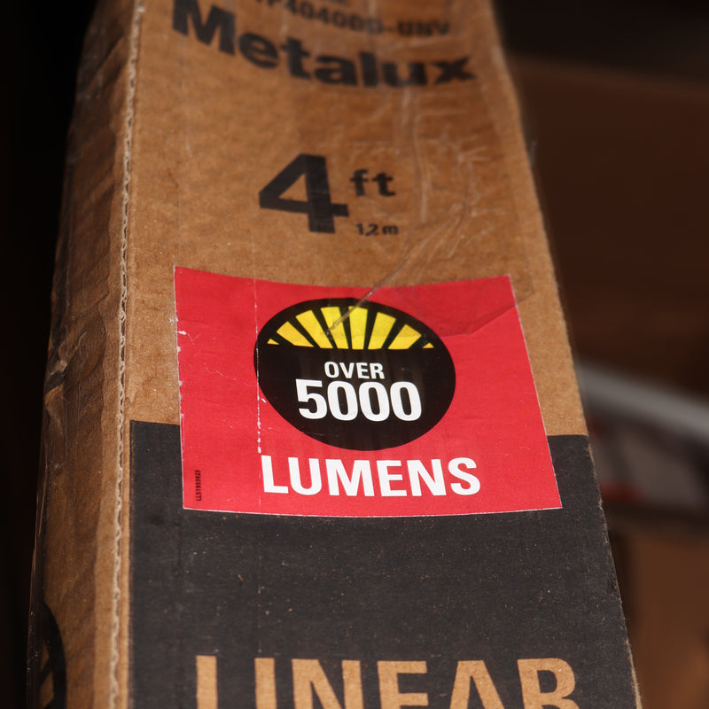 Metalux Linear LED Striplight 4000 lm 4000 K 4 Ft. 4SLSTP4040DD-UNV