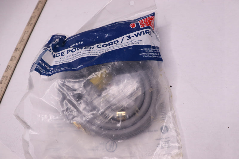 GE Power Cord Grey 3 Wire 50A WX09X10010