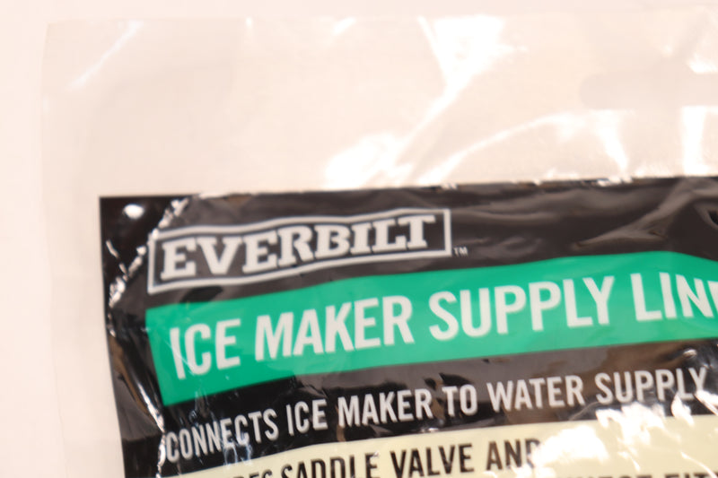 Everbilt Push To Connect Poly Ice Maker Installation Kit 25Ft 7252-25-14-PTC-EB