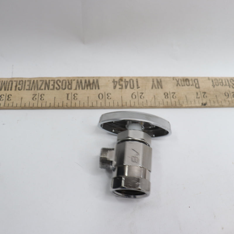 Brasscraft Multi-Turn Angle Valve 1/2" Nominal Com Inlet x 3/8" O.D. Com-No Nut