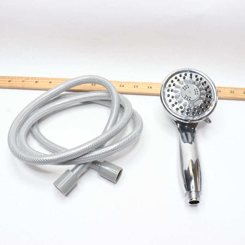 Single Wall Mount Low Flow Handheld Shower Head  - Shower Head and Hose Only