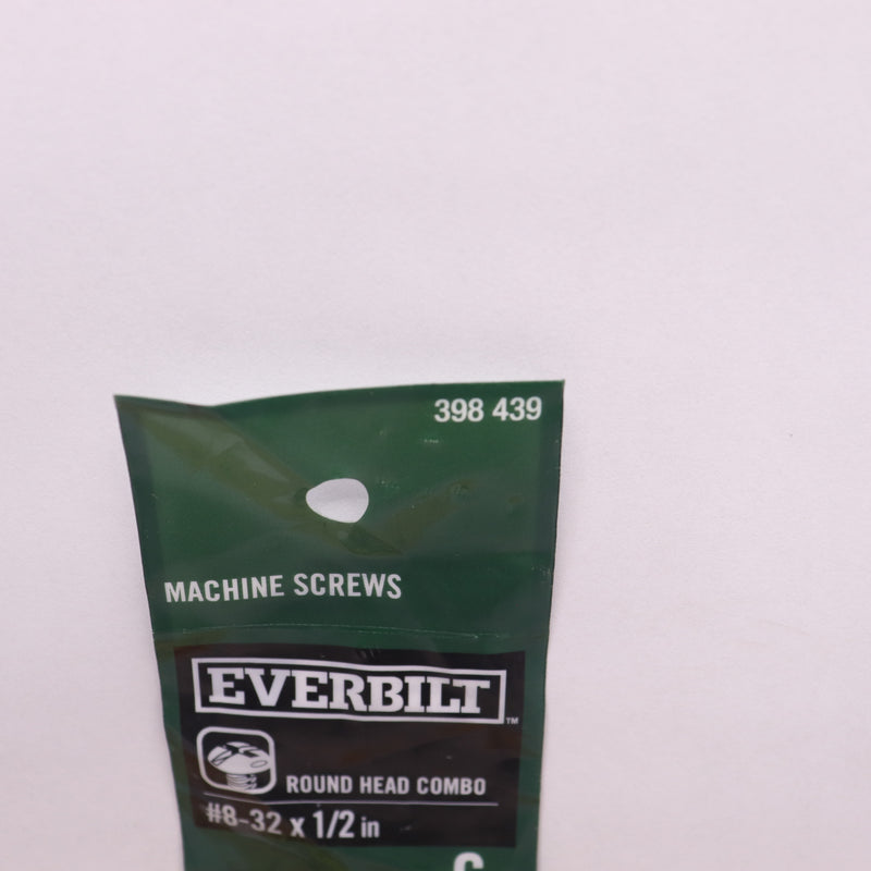 6-Pk) Everbilt Round Head Machine Screws Stainless Steel