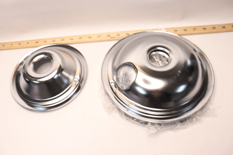 (4-Pk) Everbilt Drip Bowl Chrome for GE Electric Ranges 1004 030 631