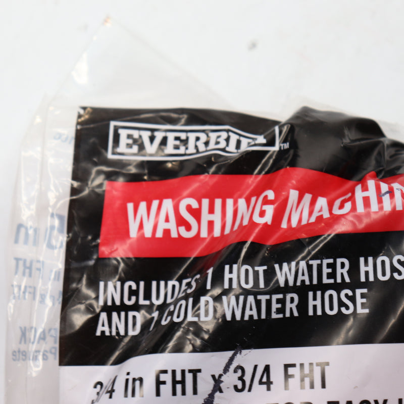 Everbilt Washing Machine Fill Hose 3/4" FIP x 3/4" FIP x 60" HRBFIL03EB-J