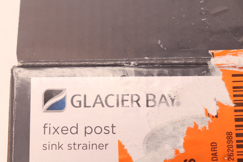 Glacier Bay Standard Post Sink Strainer Brushed Stainless Steel 3/4" 7043-103BS