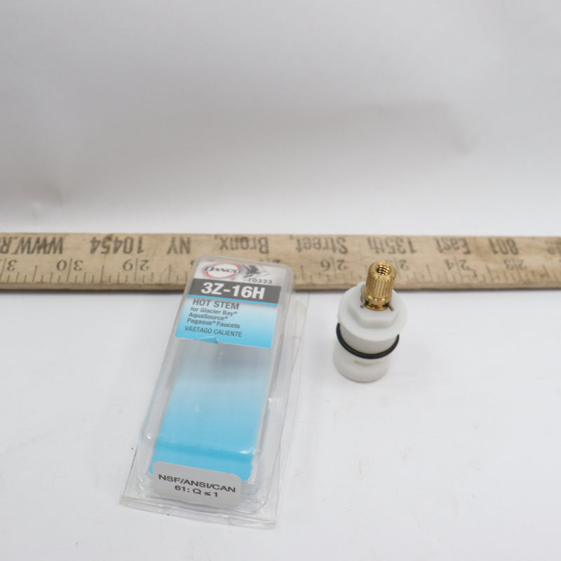 Danco Hot Stem for Glacier Bay and Pegasus Faucets White 3Z-16H 10323