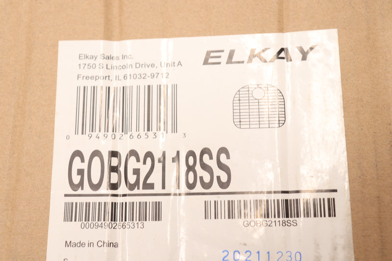 Elkay Bottom Grid Stainless Steel GOBG2118SS