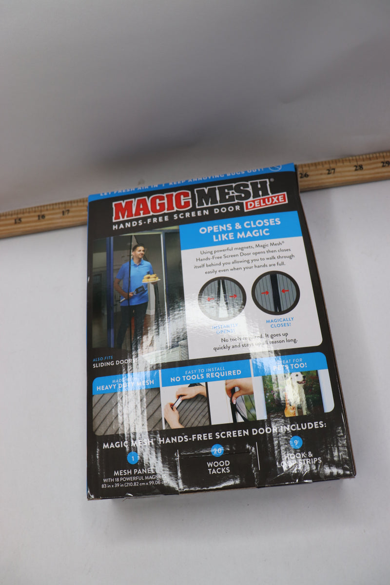 Magic Mesh Deluxe Hands-Free Screen Door 83" x  39" MM011124