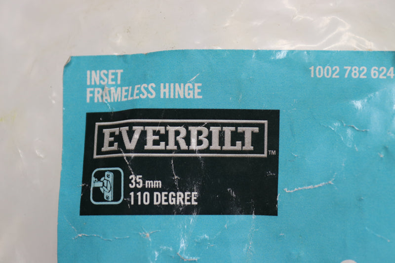 Everbilt Frameless Soft Close Inset Cabinet Hinge 9235951-Missing One Bracket