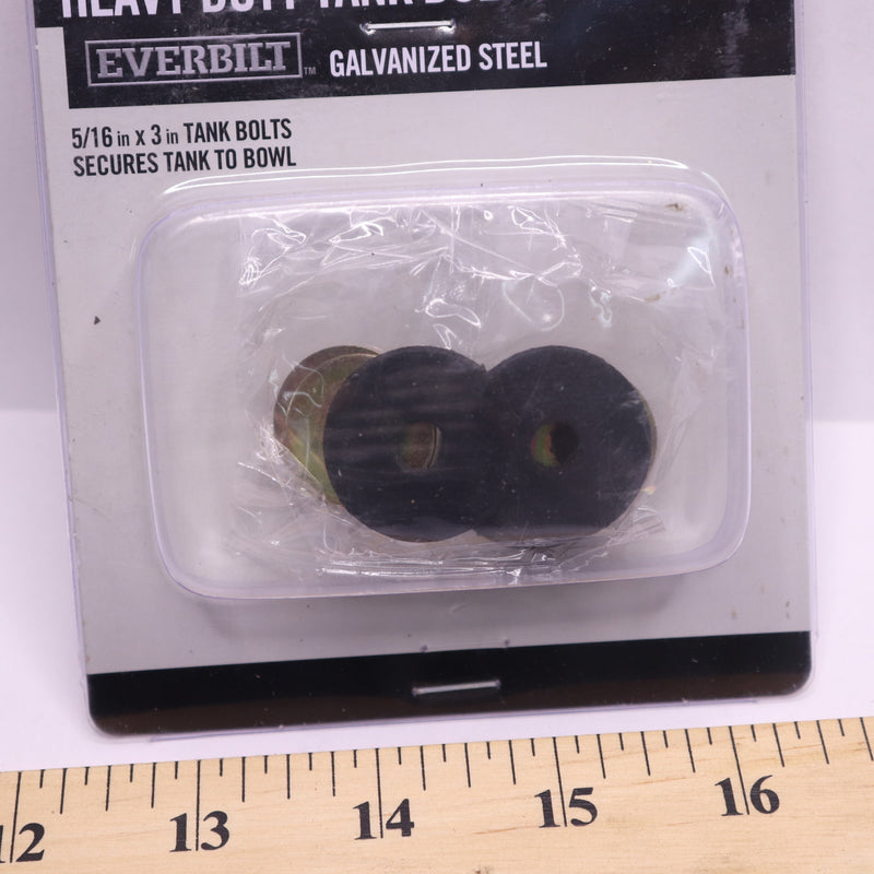 Everbilt Heavy-Duty Toilet Tank Bolt Set Galvanized Steel - Missing Bolts