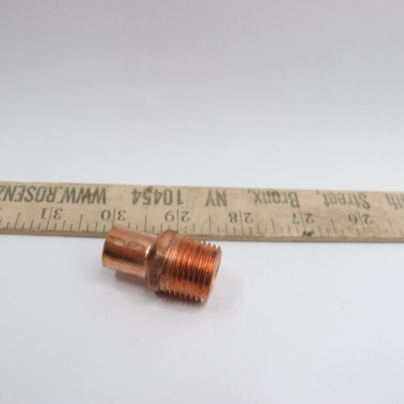 Everbilt Fitting Adapter Copper 1/2" 701009