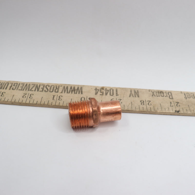 Everbilt Fitting Adapter Copper 1/2" 701009