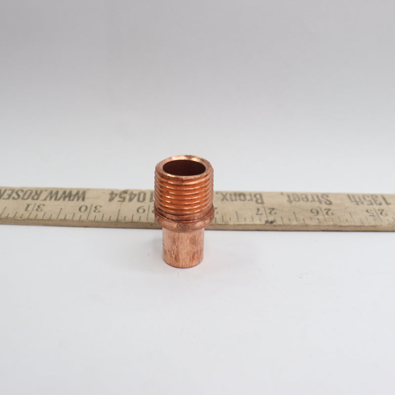 Everbilt Fitting Adapter Copper 1/2" 701009