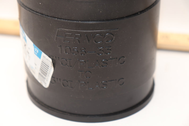 Fernco Flexible Pipe Coupling 1056-3 - Missing Clamps