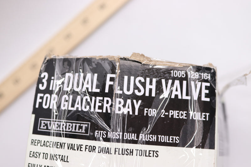 Everbilt Dual Flush Valve for Glacier Bay 3" Toilets - Missing Rubber Gasket