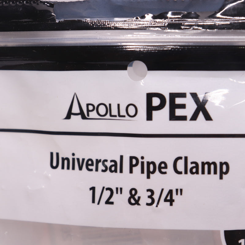 (7-Pk) Apollo 2-in-1 PEX Pipe J-Hook Pipe Support 1/2" & 3/4" 1003 818 596
