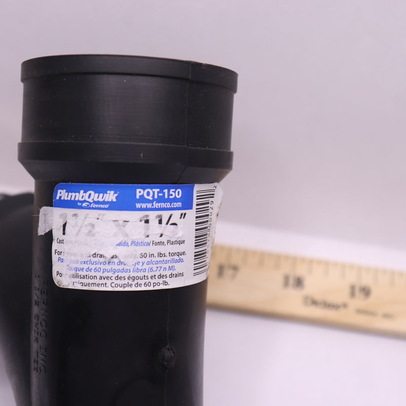 Fernco Flexible Repair PVC Tee 1-1/2" PQT-150