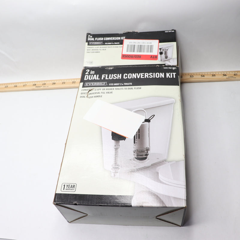 Everbilt Dual Flush Toilet Conversion Kit 2" 22042226-DFV