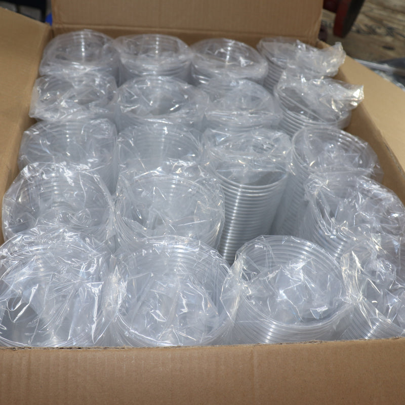 (1000-Pk) Disposable Plastic Cups Clear 16 oz MEDC160Z
