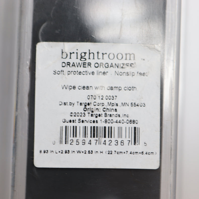 Brightroom Drawer Acrylic 3" x 9" 070 12 0037