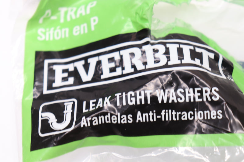 Everbilt P-Trap Leak Tight Washers Pipe Drain Plastic 1-1/4" - Missing Washer