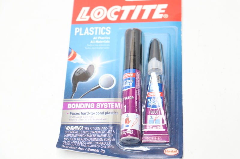 Loctite Cyanoacrylate Plastics Bonding System 0.14 fl oz