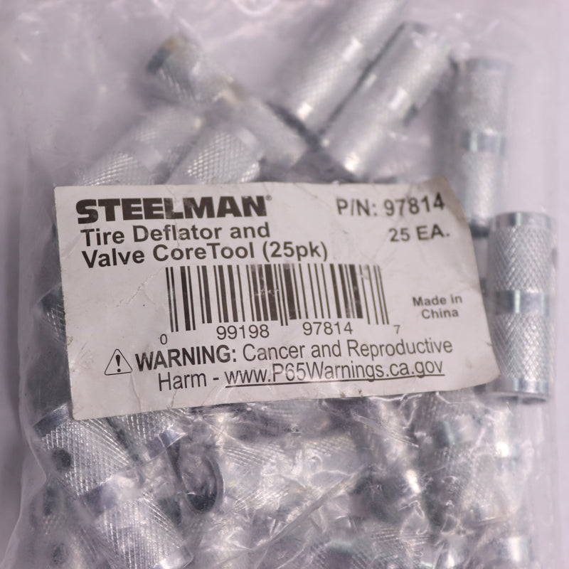 (25-Pk) Steelman Valve Tool 2-Way 97814