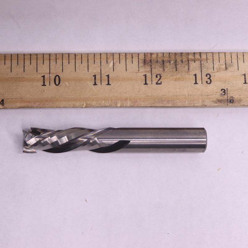 Amana Tool Compression Spiral Solid Carbide 3-Flute 1/2 Diameter x 1-3/8"