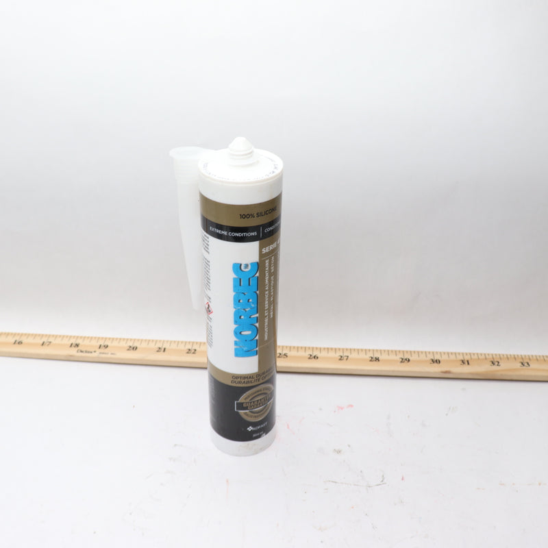 Norbec Sealant Adhesive Silicone White 4550