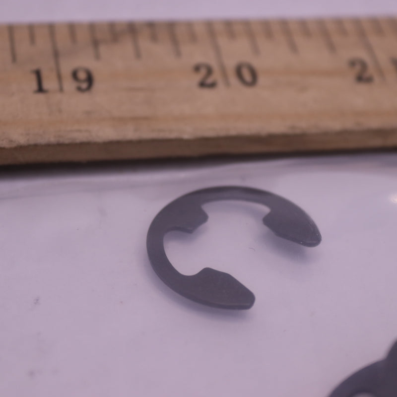 (15-Pk) Napa E-Clip Snap Rings .48" Diameter x 5/8" Shaft Diameter 1012