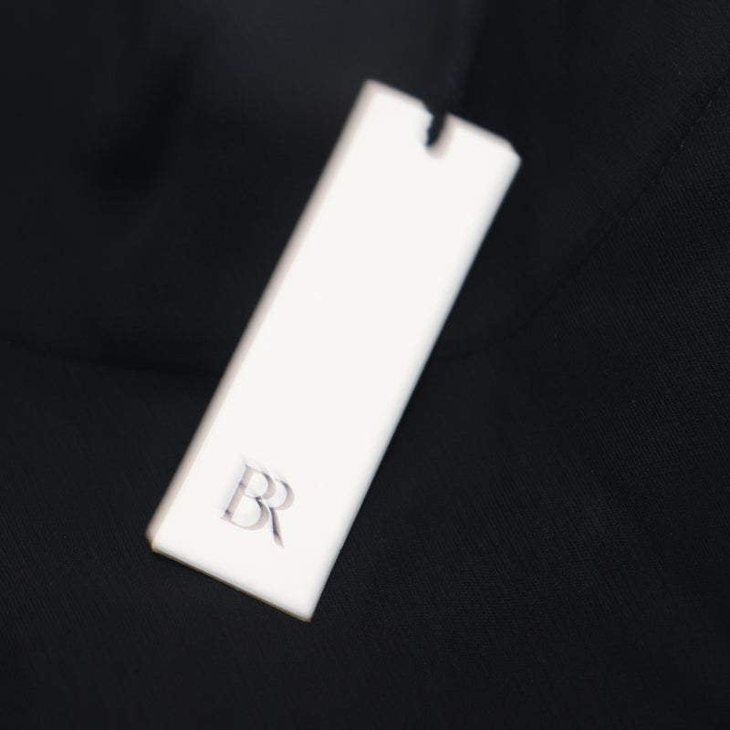 Banana Republic  Riya Midi Dress Medium Black Has Black String Belt