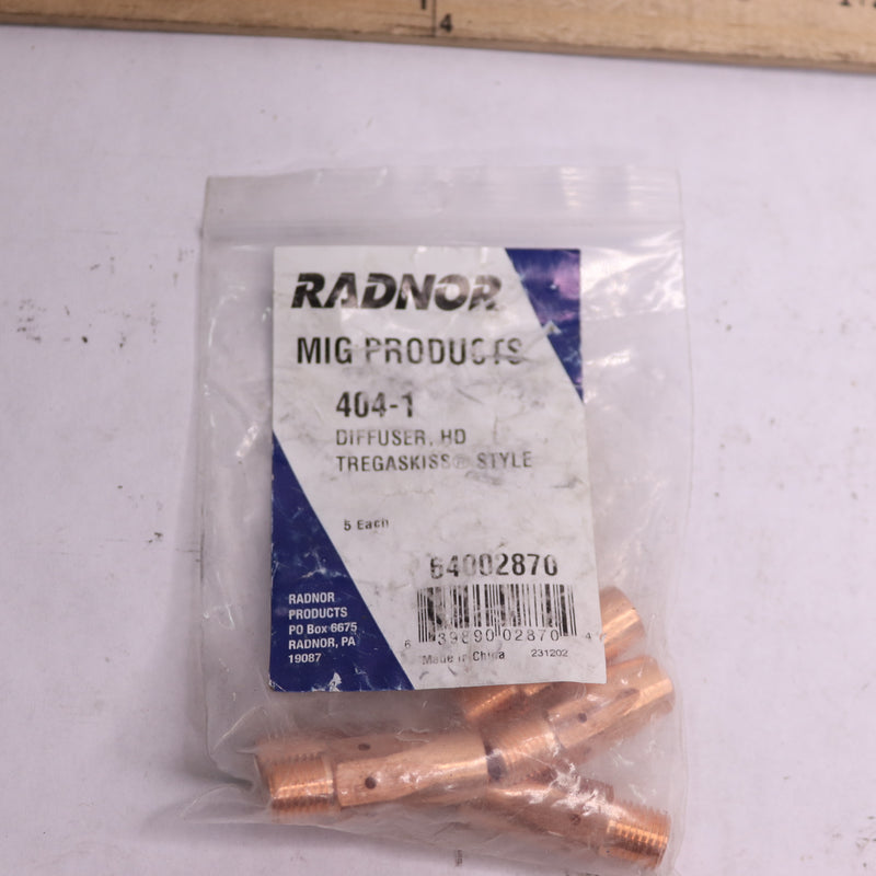 (5-Pk) Radnor Heavy Duty Gas Diffuser Copper 64002870
