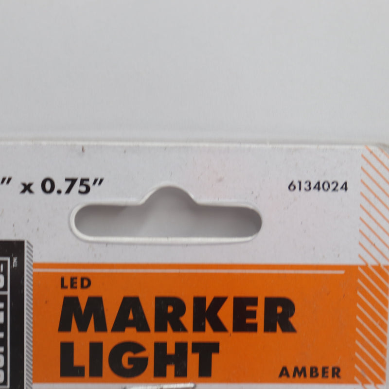 Amarillo Supply Co LED Clearance Marker Light Amber 3.5" x 0.75" 6134024