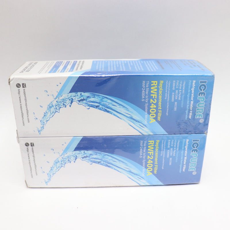 (2-Pk) Icepure Refrigerator Water Filter RWF2400A