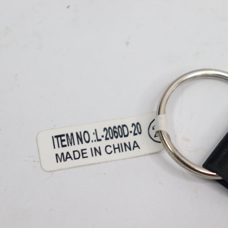 Key Tag Carabiner with Strap