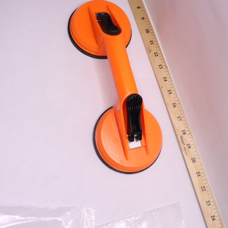 Double Cup Suction Lifter Plastic Orange 118mm