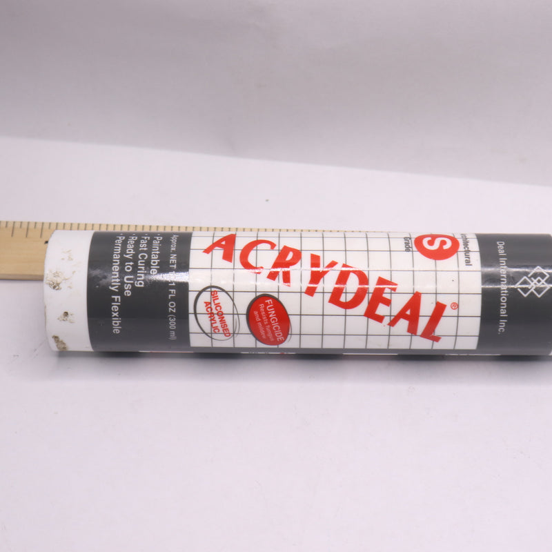 Acrydeal Paintable Single Component Sealant Based Siliconized Acrylic 10.1oz