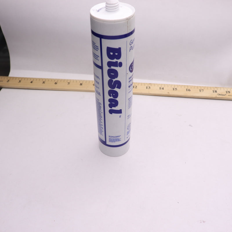 Bioseal General Purpose Waterproof Sealant Caulk Silicone Clear 10.1oz
