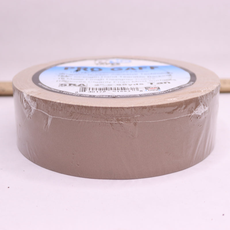 Pro Gaff Tape Cloth With Rubber Adhesive Tan 11Mils 2"W x 55yds