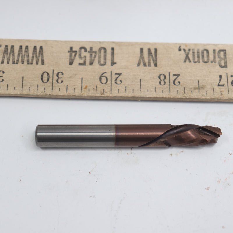 Endmill Solid Carbide 2 Flute 3/8" 502-00038C